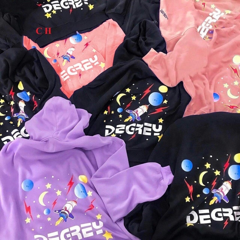 Áo khoác hoodie dây kéo Dergy UlzzangHodie nữ form rộng dài vải nỉ chất đẹp giá rẻ không xù lông hàng quảng châu