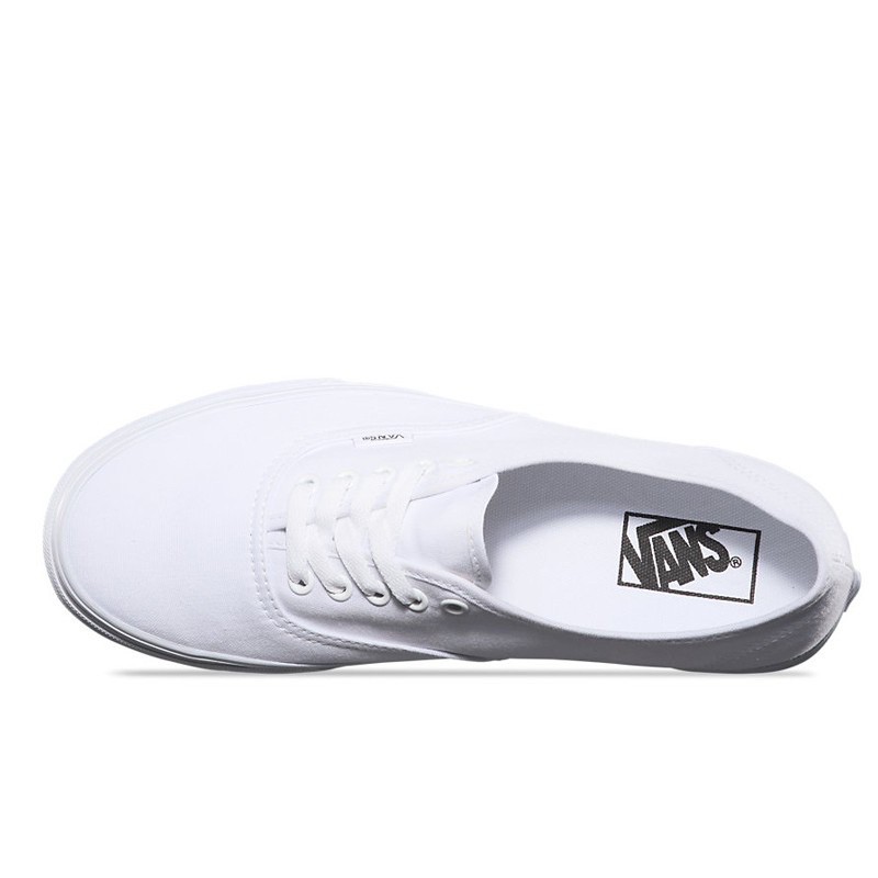 Giày Sneaker Unisex Vans Authentic All White - VN000EE3W00