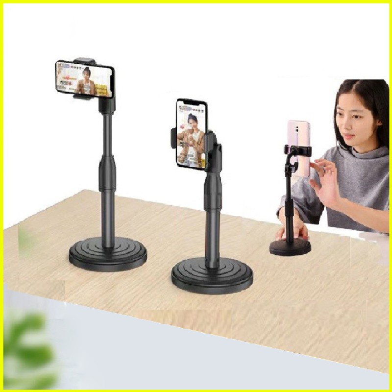 Giá Đỡ Điện Thoại livestream xem video Ổn Định Xoay 360 Độ dùng để Quay Phim Ghi Hình Đa Dụng KABA