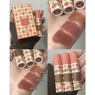 [ATORS] Son kem lì Ators Retro Plaid Bear