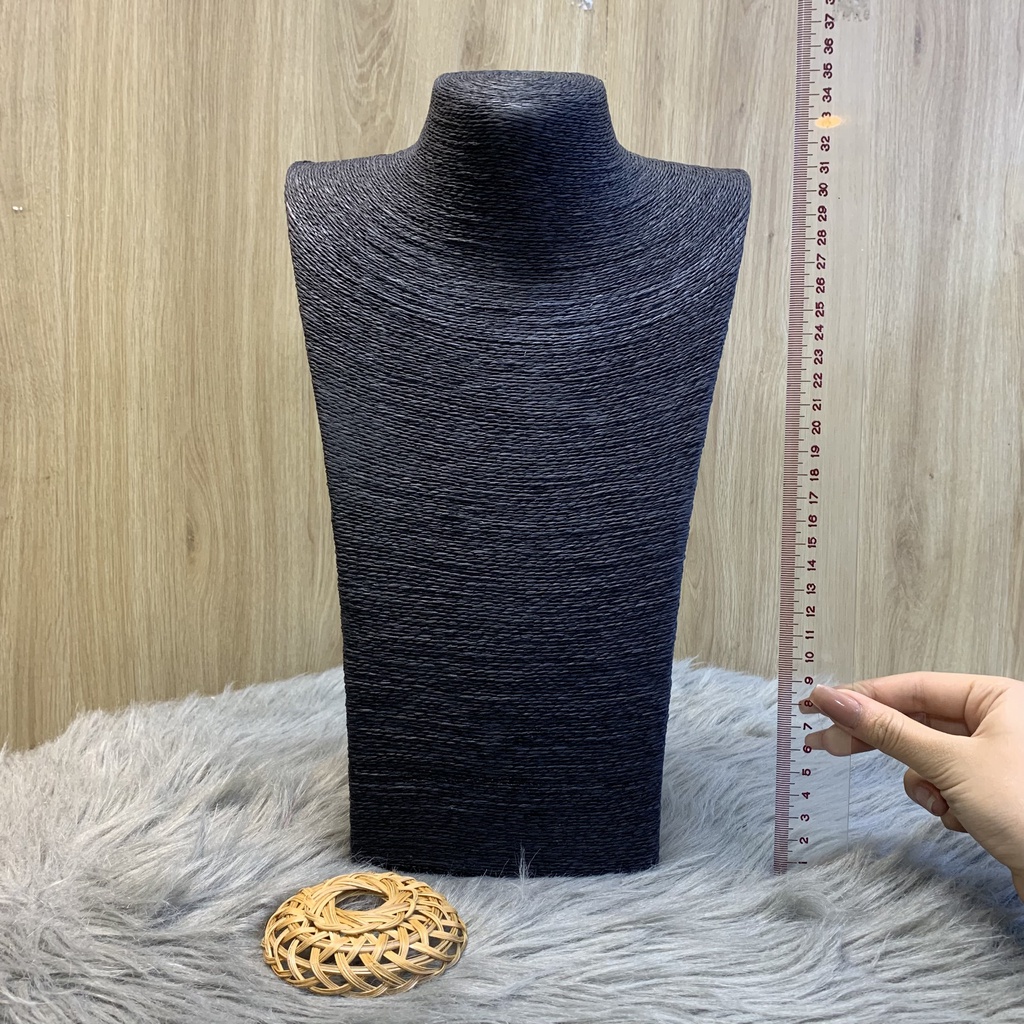 Tượng cổ bằng vải bố trưng bày dây chuyền dây đeo cổ HÀNG CAO CẤP