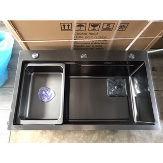 Chậu rửa bát 1 hố Nano Silver