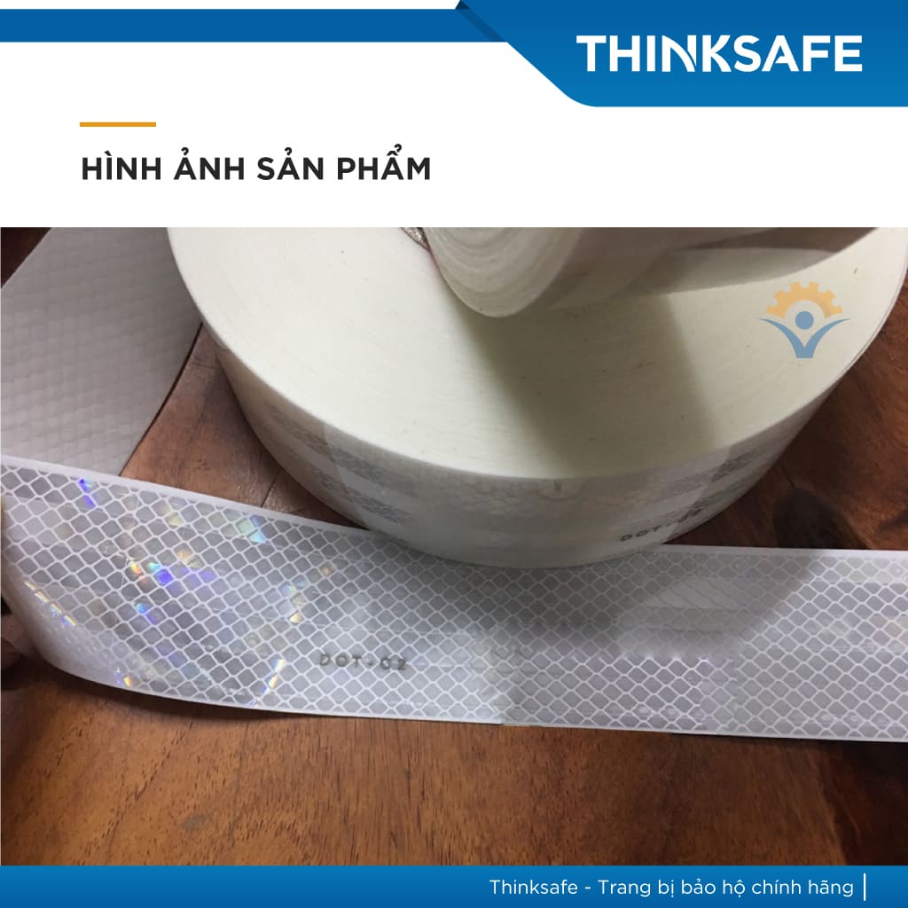 Băng keo phản quang 3m 983 cấu trúc kim cương, siêu sáng, bền màu, dán ô tô, xe máy - THINKSAFE