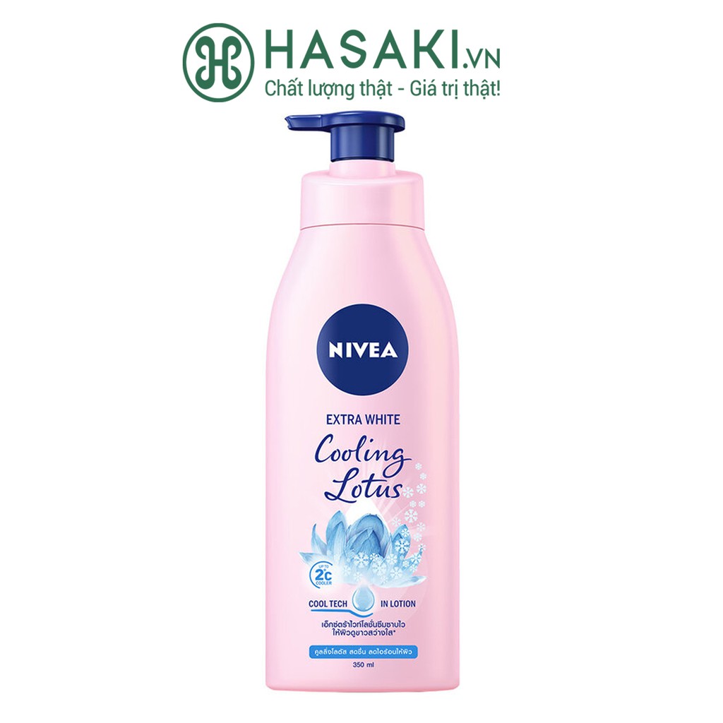 Sữa Dưỡng Thể Nivea Cooling Lotus Dưỡng Sáng Dịu Mát