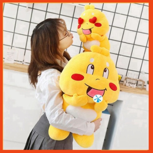 Gấu Bông Ong Vàng -  Gối Ôm Hình Thú Khủng Long Ong Vàng Mềm Mịn Siêu