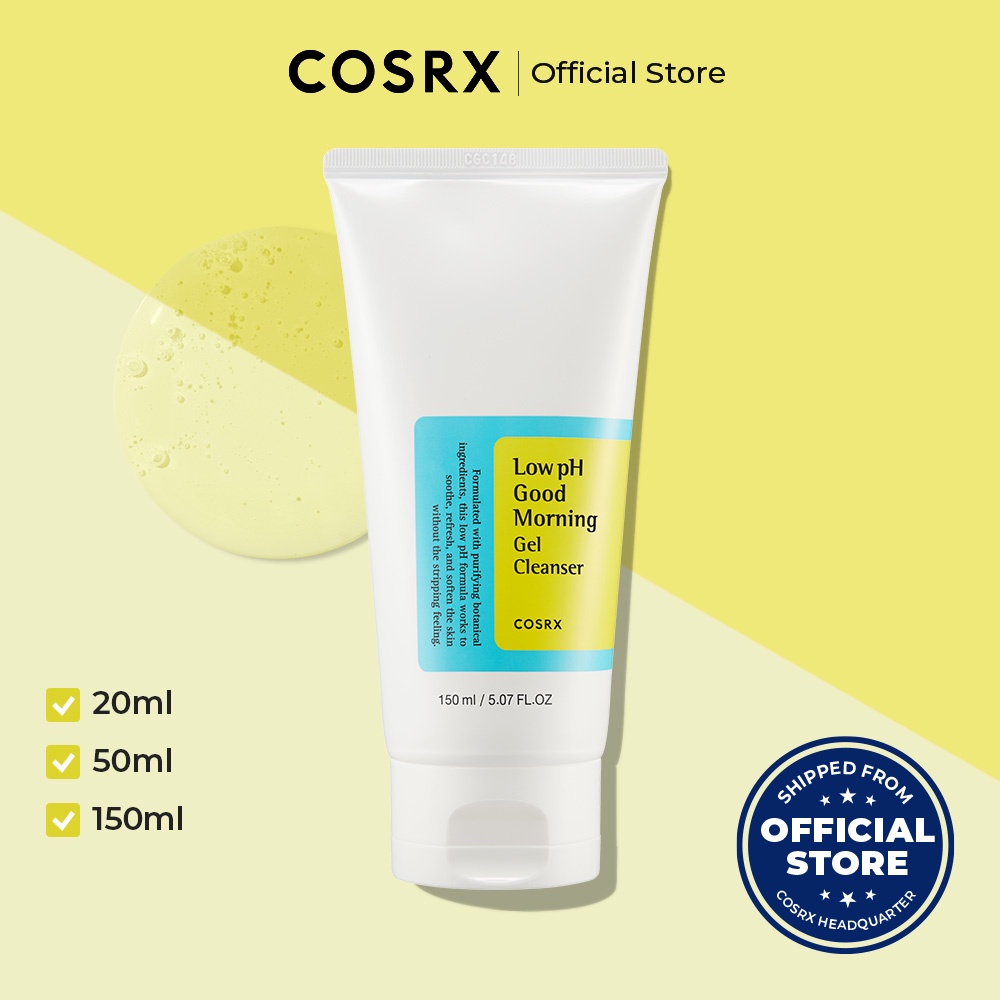 Bộ mỹ phẩm chăm sóc da COSRX gồm sữa rửa mặt 150ml+Toner AHA/BHA 150ml+Tinh chất 100ml + Sữa dưỡng 100ml/ Kem chống nắng