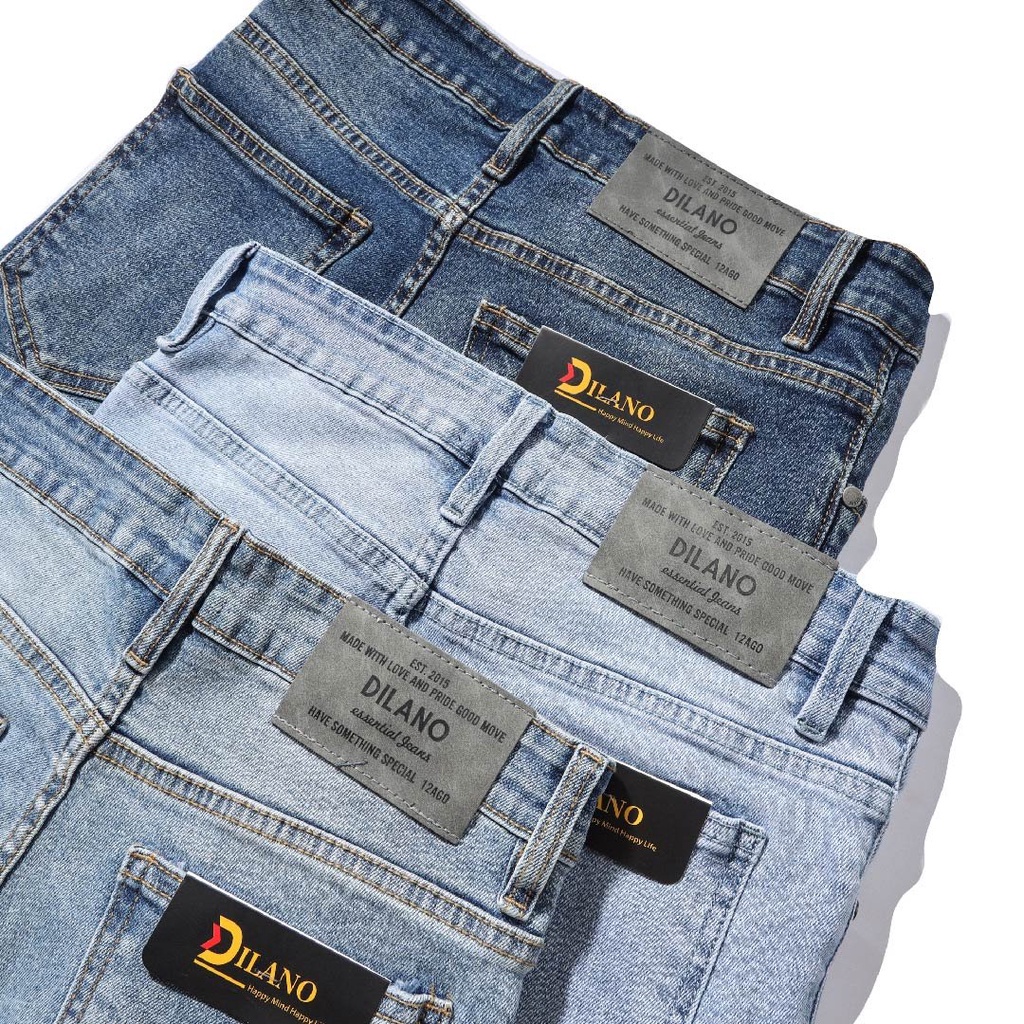 Quần Jean nam basic cao cấp, chất jean co giãn DILANO QJ03 | BigBuy360 - bigbuy360.vn