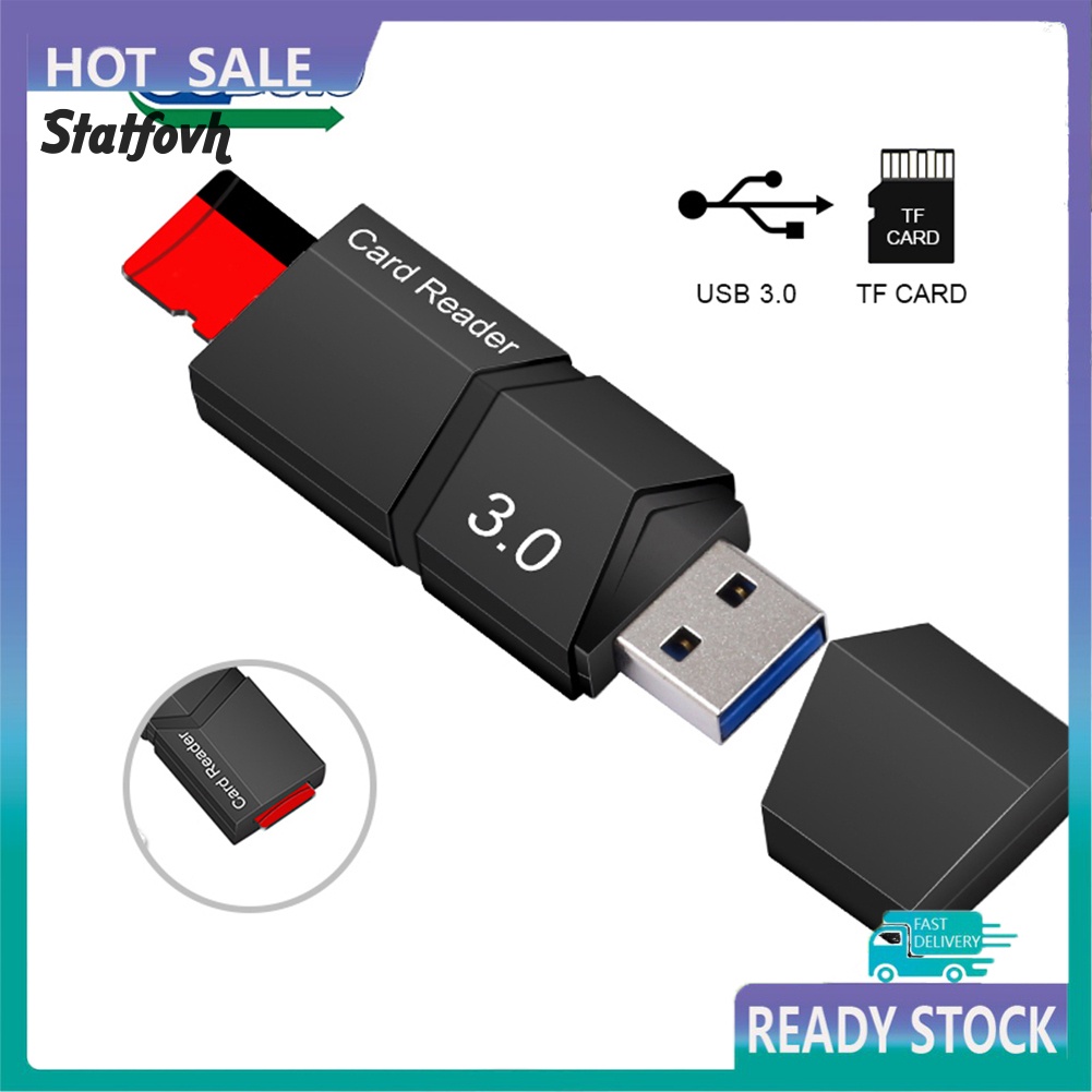 Đầu Đọc Thẻ Nhớ Usb 3.0 Tốc Độ Cao Cho Pc Laptop