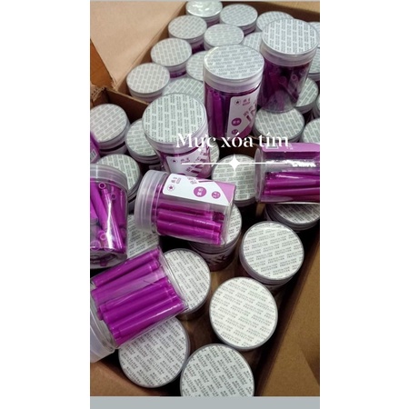 Ống mực xoá được màu tím