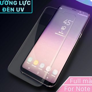 Kính cường lực full màn uv sam sung s8 plus