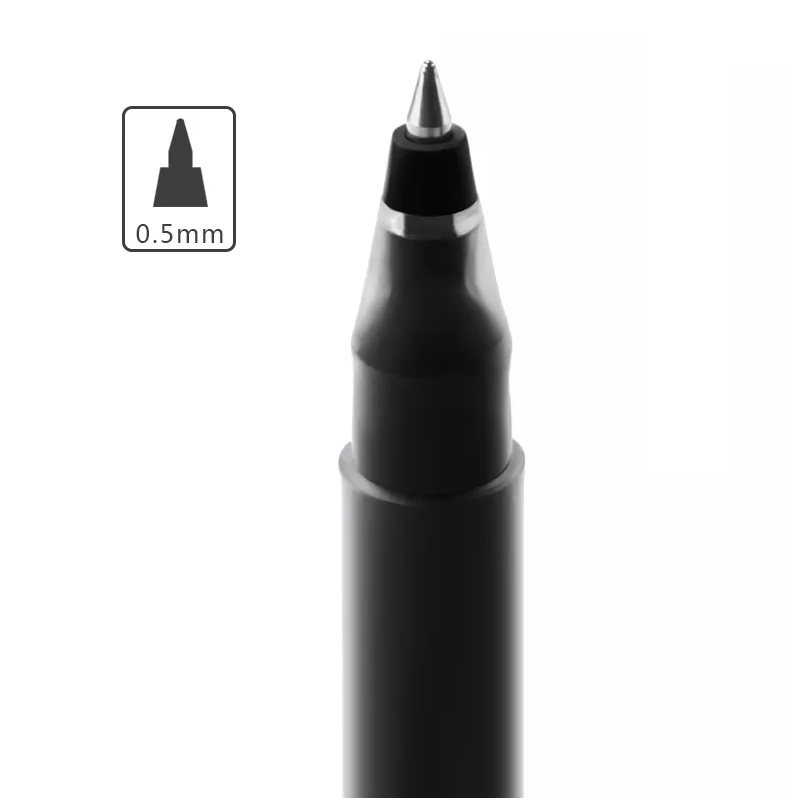 Hộp 12 Bút gel Baoke PC3808 nét 0.5mm - viết được 2.000m siêu nhiều mực