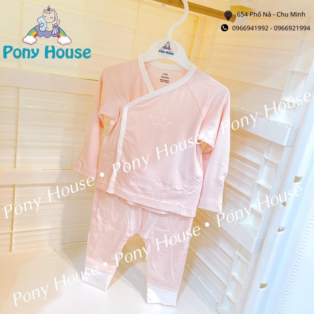 Bộ Sơ Sinh Nous Dài Tay Petit Màu Hồng Bé Gái Siêu Mềm, Mịn, Thoáng Khí, Co Giãn Tuyệt Đối Cho Bé Sơ Sinh/Newborn, Nb