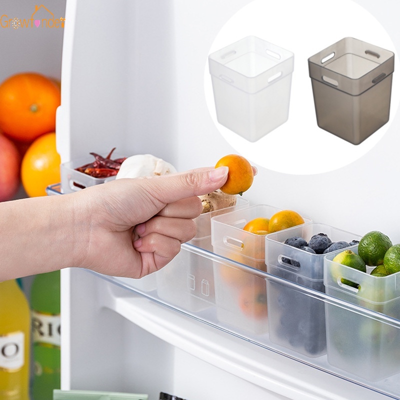 Bộ 2 Hộp Đựng Đồ Đa Năng Gắn Cửa Tủ Lạnh Tiện Lợi