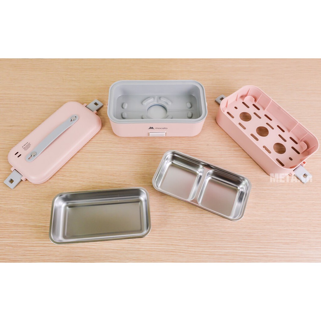 Hộp Cơm Điện 2 Tầng Mocato M601 Cơm Nhiều Ngăn Hâm Nóng Nấu Chín Thức Ăn | BigBuy360 - bigbuy360.vn