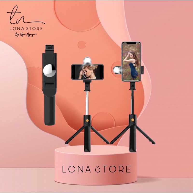 Gậy Chụp Ảnh Tự Sướng Bluetooth Đa Năng K12s Chụp Hình Selfie. | BigBuy360 - bigbuy360.vn