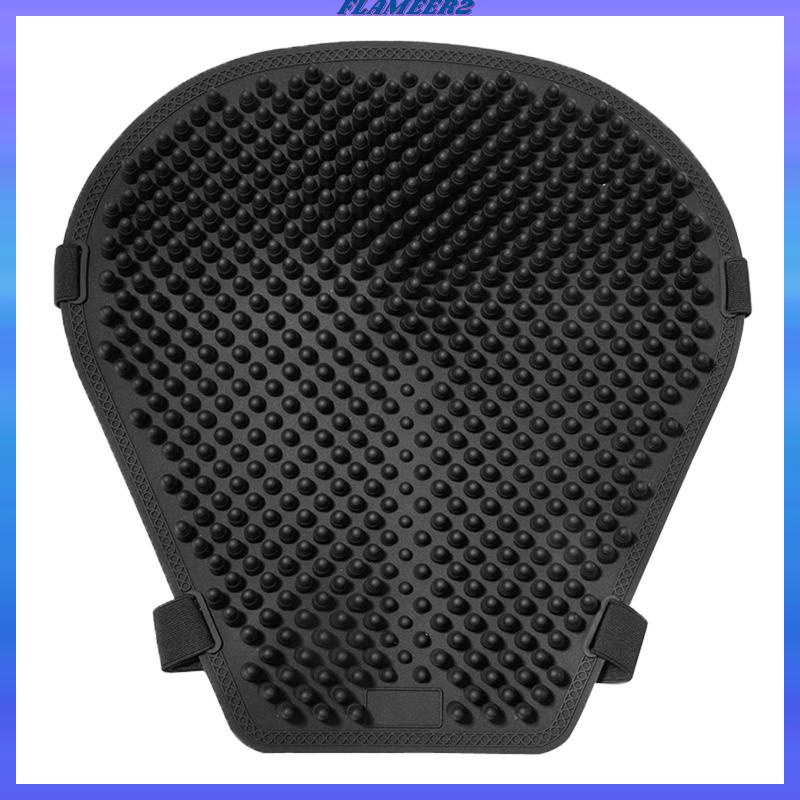 Đệm Ngồi Xe Máy Bằng Silicone Thoáng Khí Giảm Áp Lực Dài Flameer2