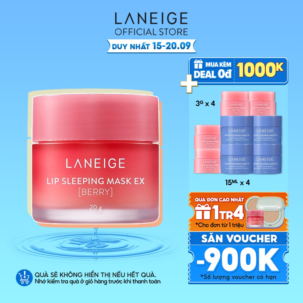 Mặt nạ ngủ dành cho môi Laneige Lip Sleeping Mask 20G