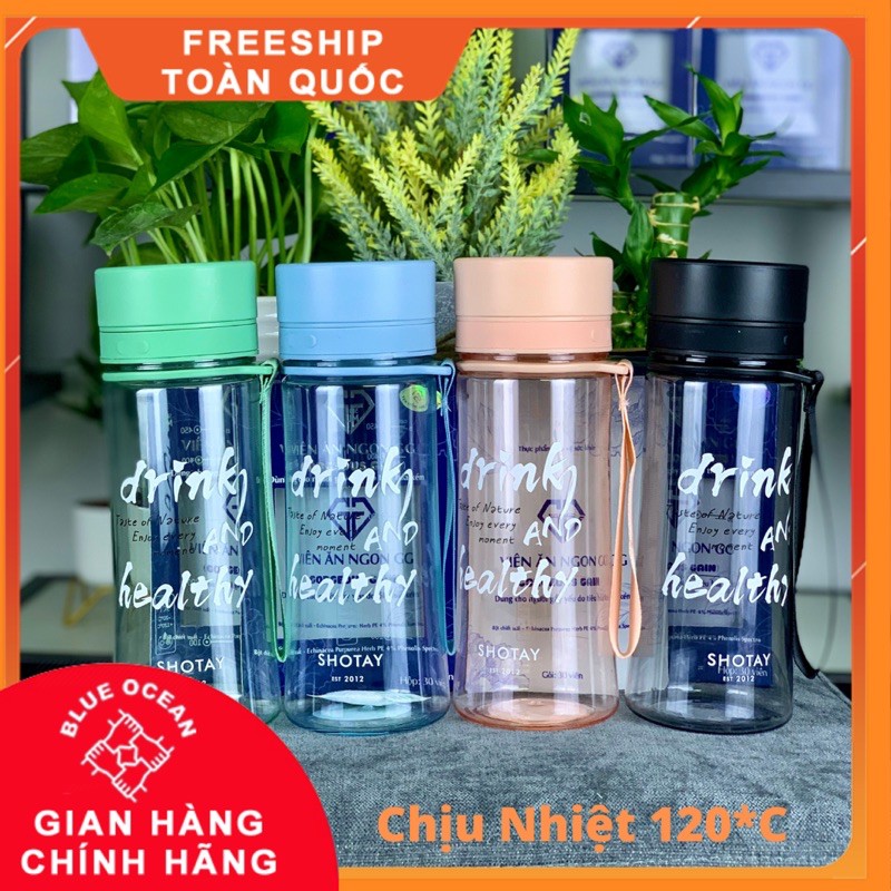 Bình Nước Thể Thao Chịu Nhiệt 580ml SHOTAY