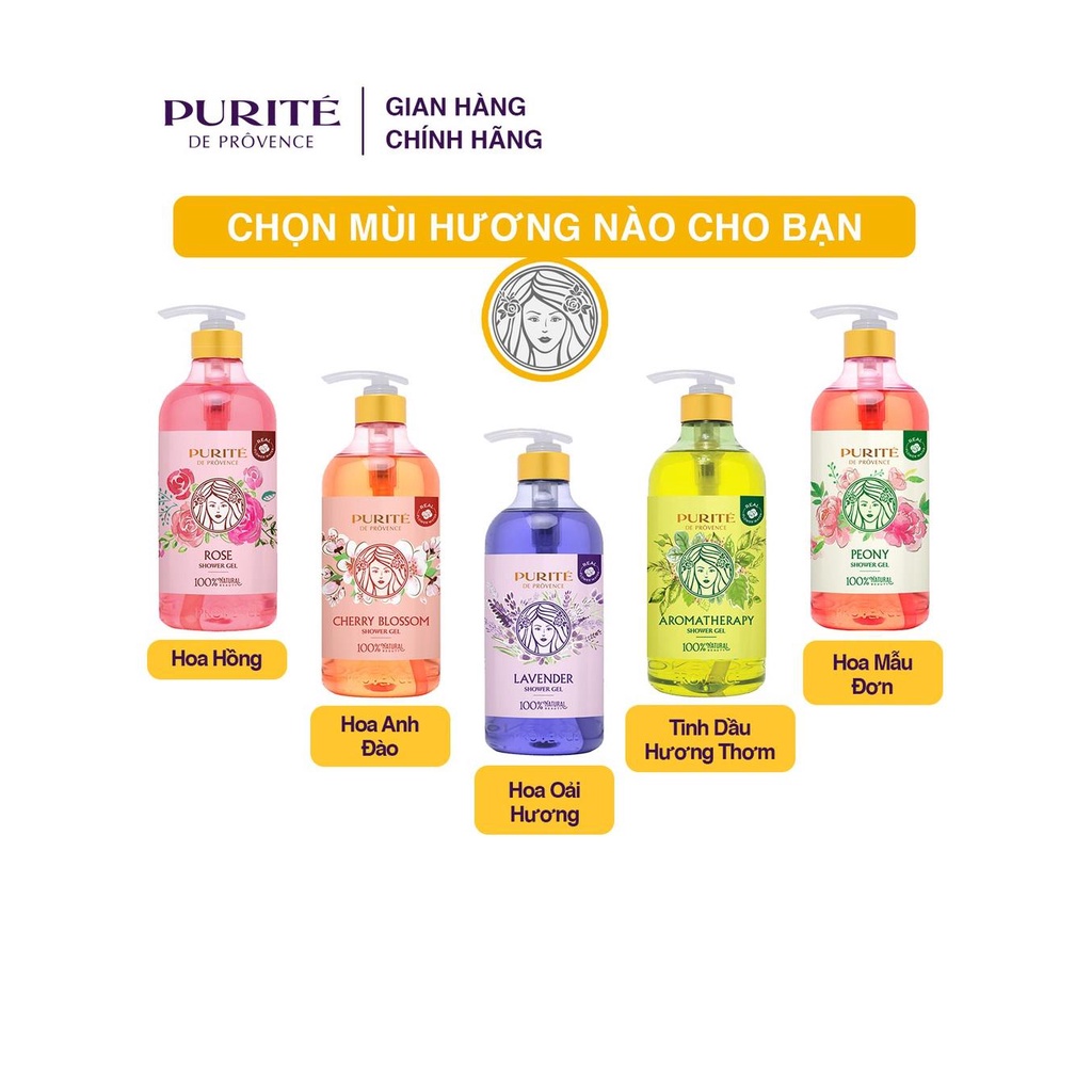 Sữa Tắm Tinh Dầu Thư Giãn 850ml