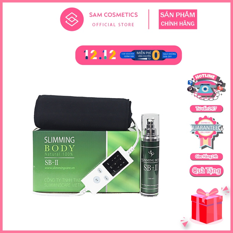Bộ Ủ Nóng Slimming Body SB-II Bản Cải Tiến, Tan Mỡ, Giảm Eo Hiệu Qủa