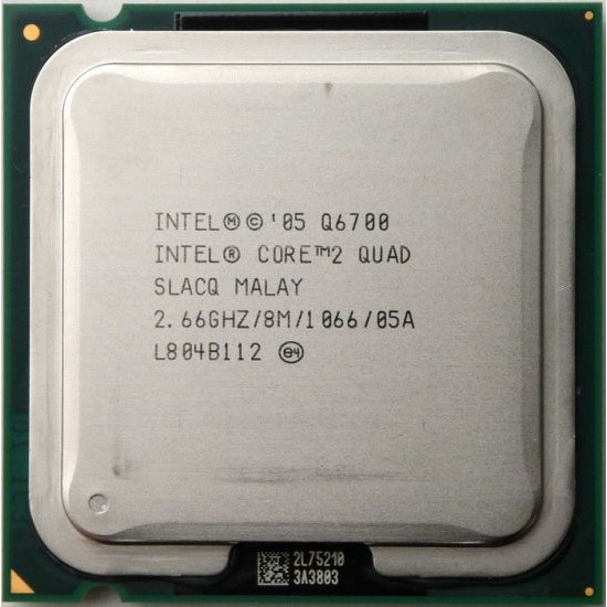 CPU Quad core Q6700 #Q6700 4 nhân chíp Q6700 socket 775