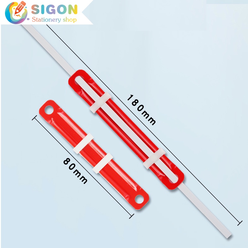 1 Kẹp Cố Định Sách Hai Lỗ Nhiều Màu Sắc Diy