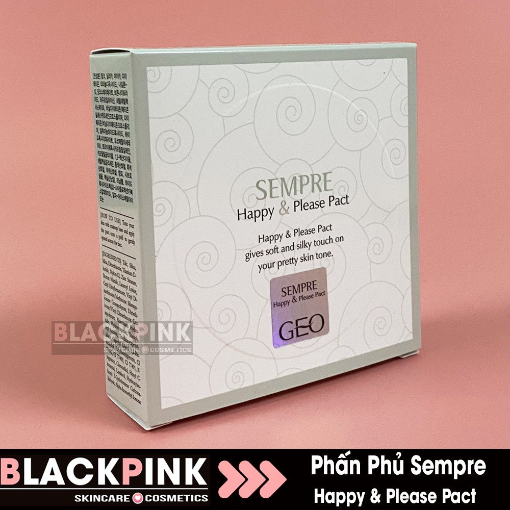 Phấn Phủ Geo Sempre Happy &amp; Please Pact