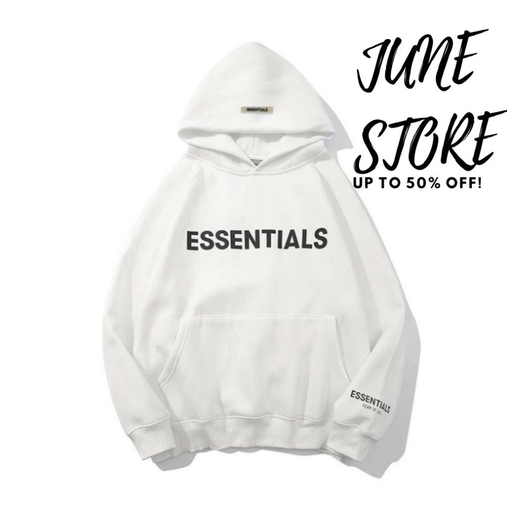Áo hoodie essentials nỉ bông Cotton Dày Dặn POCAHOUSE | BigBuy360 - bigbuy360.vn