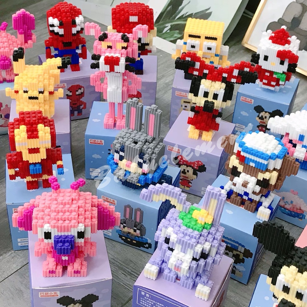 Mô Hình Đồ Chơi Lắp Ráp Nhân Vật Hoạt Hình Luffy Thanos DIY Sáng Tạo Dành Cho Trẻ Em