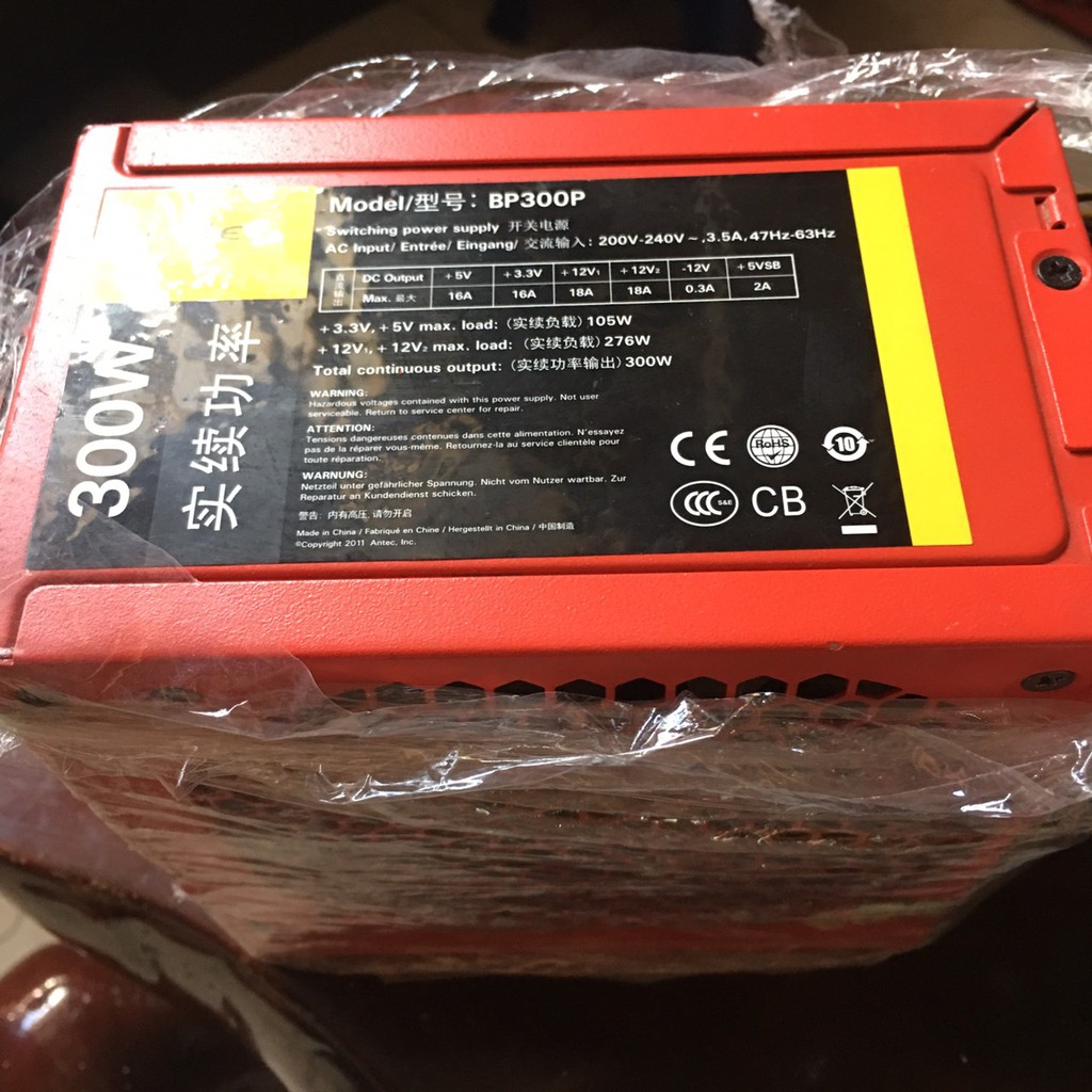 NGuồn Máy Tính Thương Hiệu Acbel-Coolermater-Huntkey-Antec 270-400W Công Xuất Thật Chuẩn - Vi Tính Bắc Hải