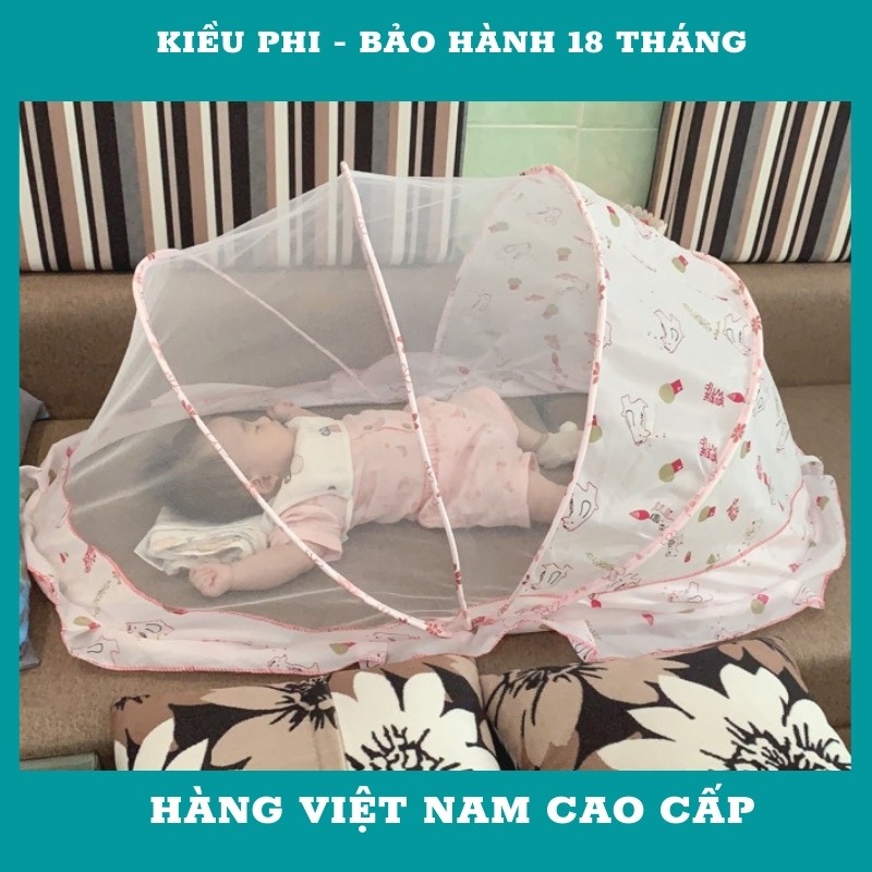 Mùng chụp cho bé tự bung gấp gọn thông minh tiện lợi Kiều Phi