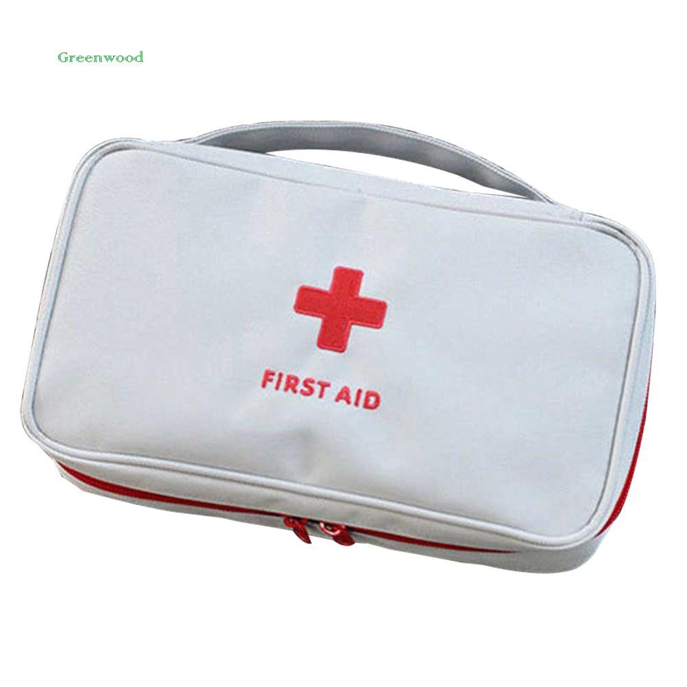 Green❤ First Aid Bag Emergency Home Outdoor Treatment Survival Medical Rescue Pouch