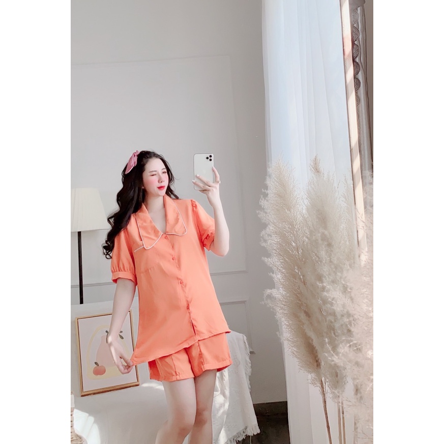 💞💞💞Đồ Mặc Nhà Pijama Lụa Latin quần ngắn Freesize -💯💯💯💯 | BigBuy360 - bigbuy360.vn
