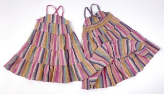 Đầm kate thô Linen