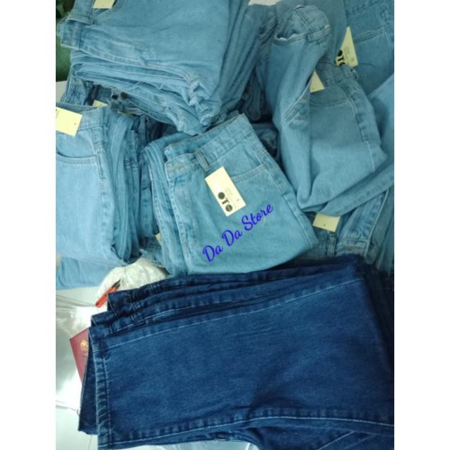 [ BIG SALE  ] Quần Jean Nữ Baggy ống buông 230 - Rách 2 Sườn  - Sành Điệu  , Cá Tính - Phong Cách BADGIRL | BigBuy360 - bigbuy360.vn