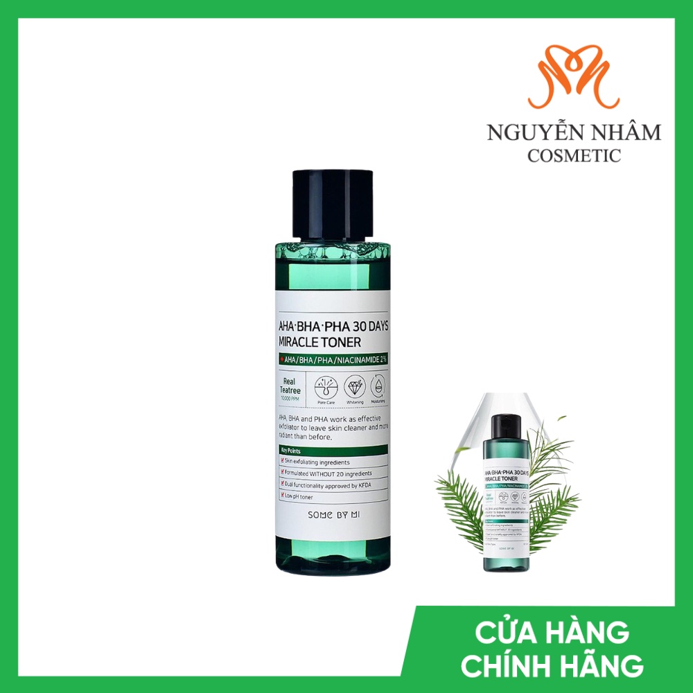 Nước hoa hồng Some By Mi AHA-BHA-PHA 30 Days Miracle Toner