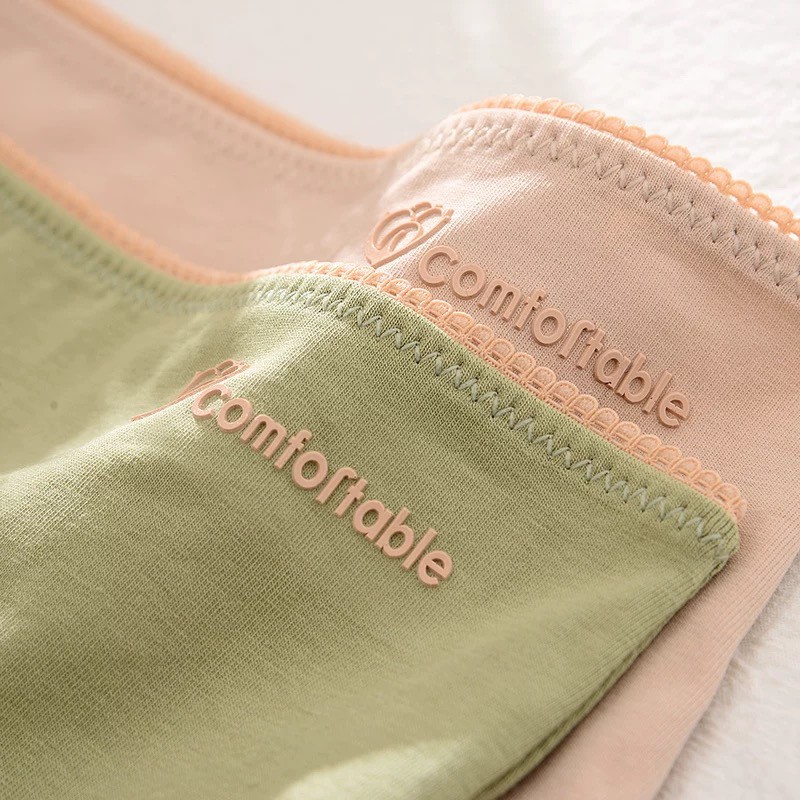 Quần Lót Cotton Thông Khí Kháng Khuẩn Viền Ren Comfortable P284