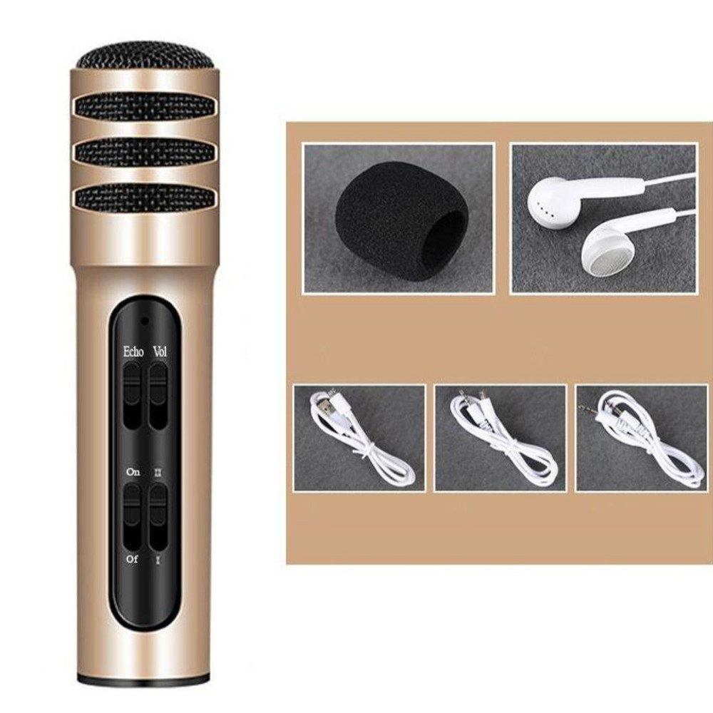 MIC HÁT KARAOKE - LIVESTREAM THU ÂM C7 Pro; Chất lượng âm thanh đỉnh cao, Model C7-332