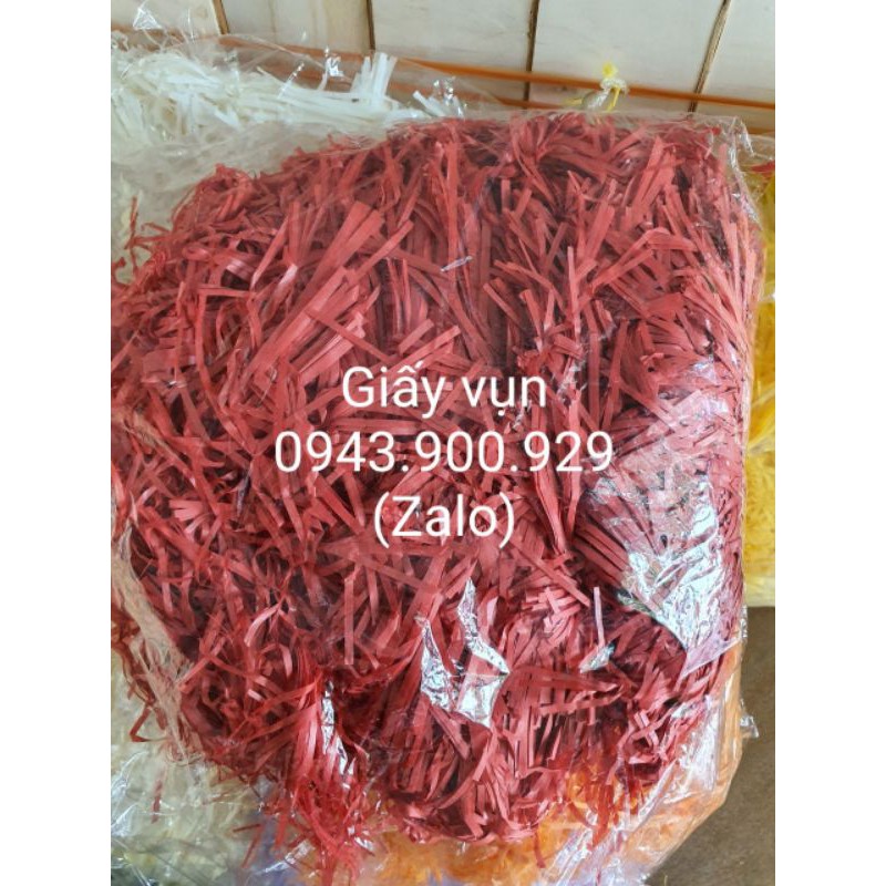 Giấy vụn, giấy rơm cắt sẵn lót hộp quà, giỏ quà(500gam) | BigBuy360 - bigbuy360.vn