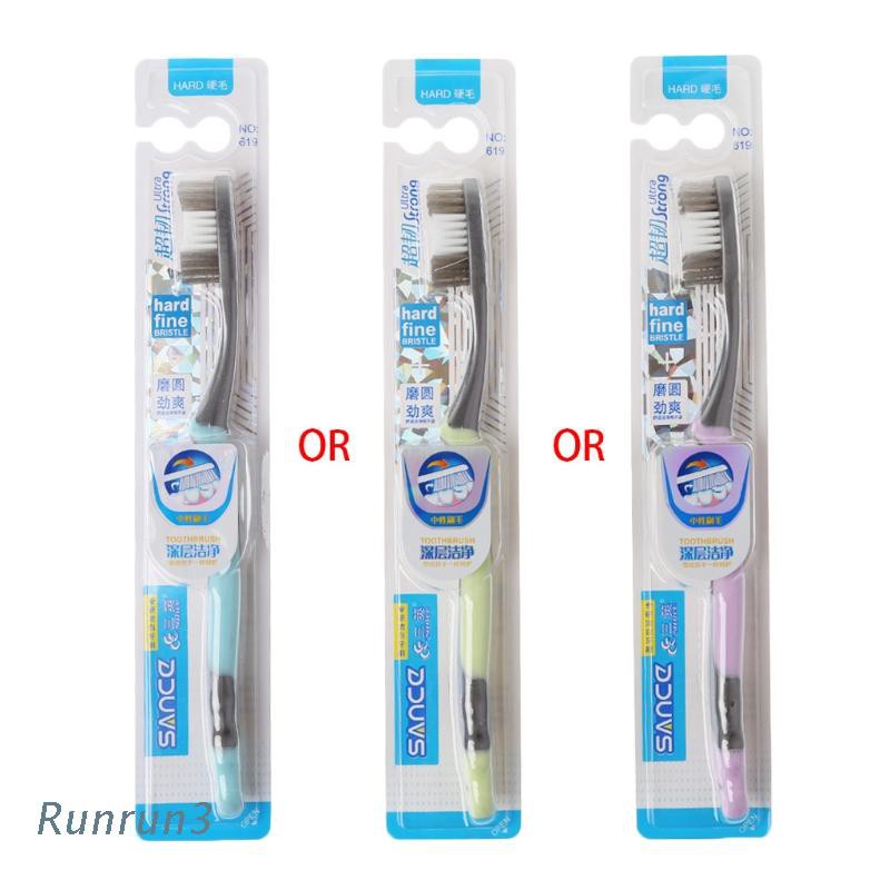 Bàn chải đánh răng lông siêu cứng loại bỏ mảng bám khói thuốc lá và vết ố cà phê hiệu quả