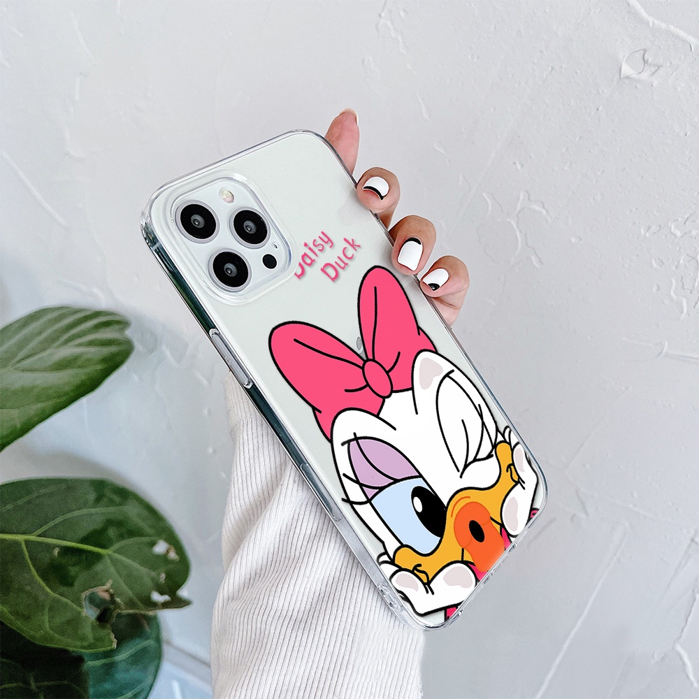 DISNEY Ốp Điện Thoại Tpu Mềm Chống Sốc In Hình Vịt Donald Cho IPhone 11 12 13 Pro Max XS X XR XSMax 7 8 6 6s Plus 5 4 SE 2020