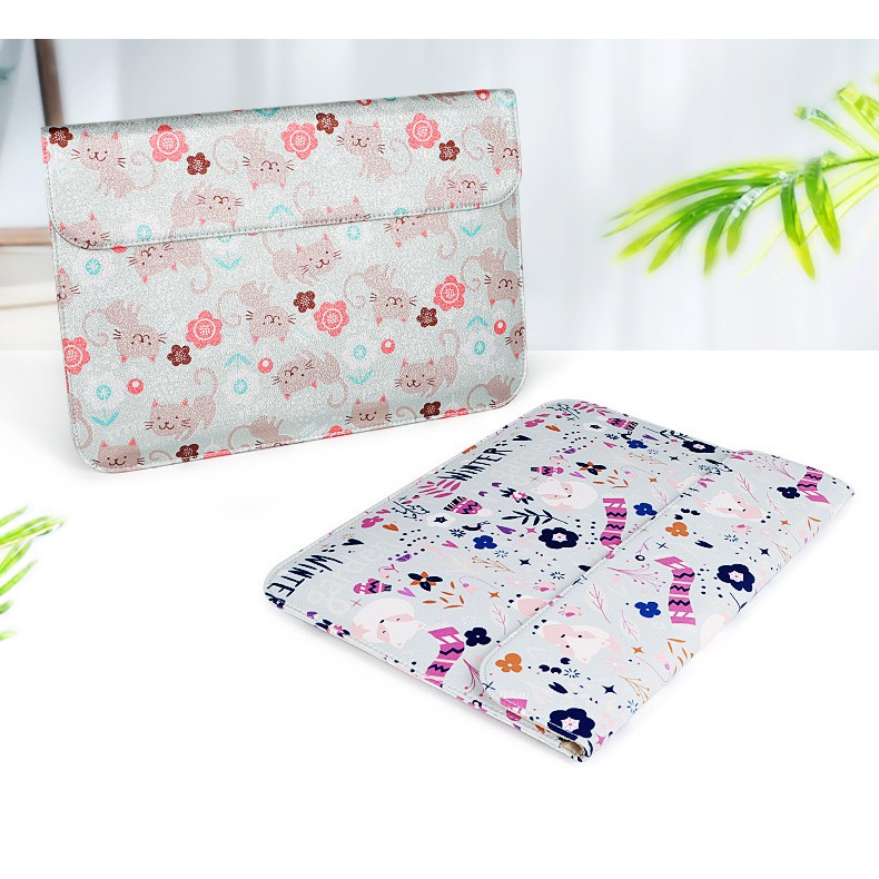 Túi bảo vệ cho laptop 13.3 inch chất liệu da PU họa tiết thời trang PU01 | BigBuy360 - bigbuy360.vn