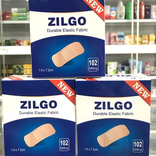 Băng cá nhân Zilgo ( hộp 102 miếng)