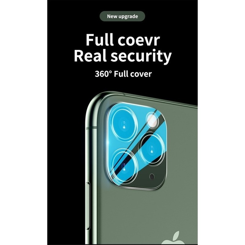 Miếng dán cường lực bảo vệ ống kính máy ảnh thích hợp cho iPhone 12 11 Pro Max X XS Max XR 6 7 8 Plus SE 2020 2021