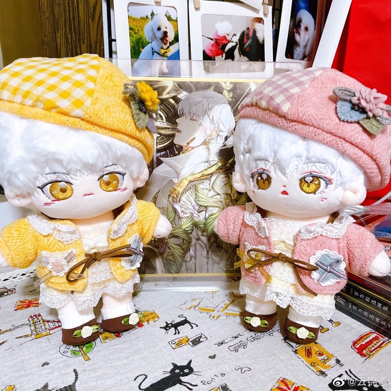 Bộ Kem bơ cho doll 20cm