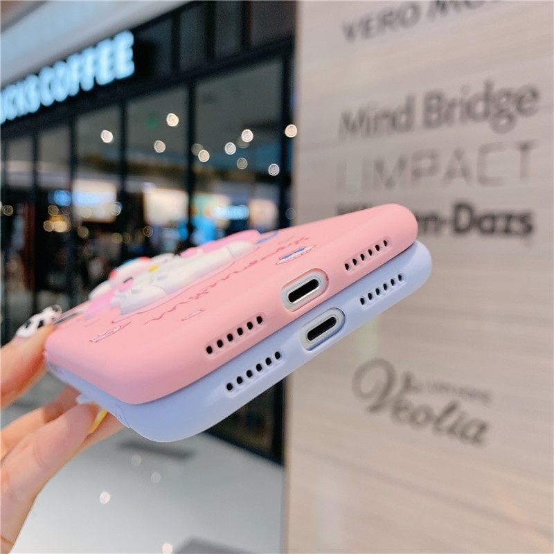 Ốp Điện Thoại Dẻo Họa Tiết Hoạt Hình melody papa Dễ Thương Cho iphone 15 13 14 12 11 pro x xs max xr 6 6s 7 8 plus
