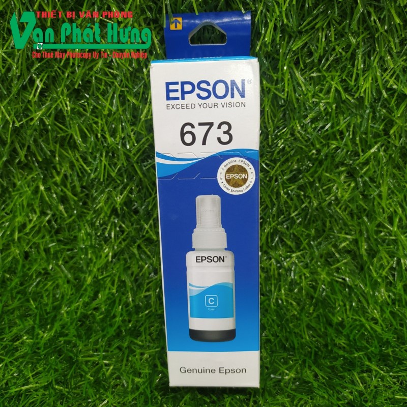 Hộp mực in phun Ep.son T673 dùng cho máy Ep.son L800/L805/L850/L1800