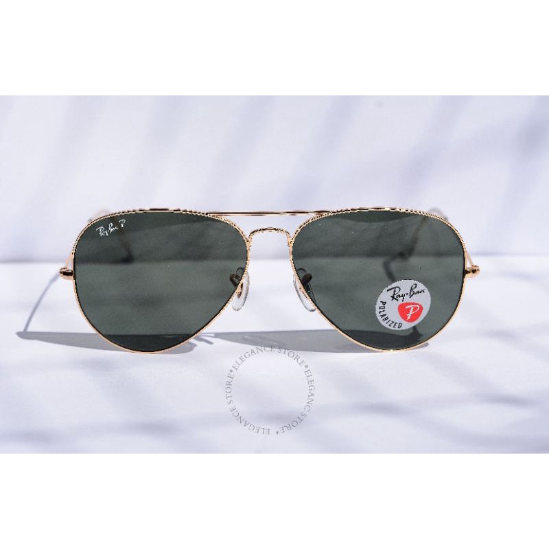 CHÍNH HÃNG Kính mát phân cực unisex RayBan Aviator RB3025 001/58