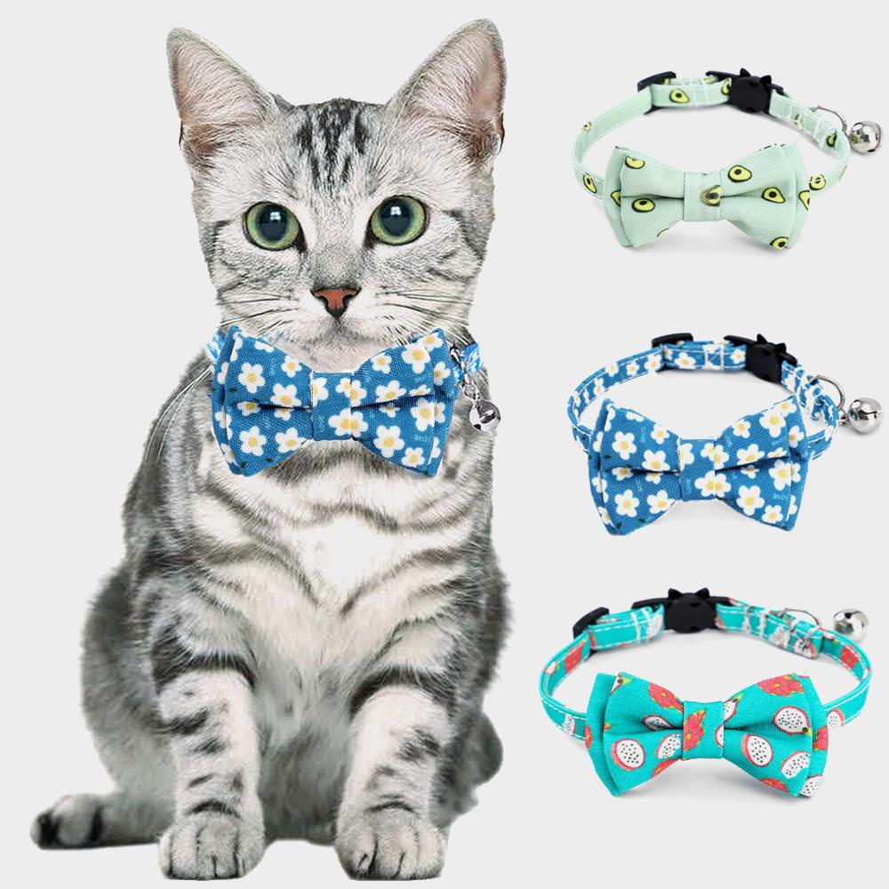 Nickolas Vòng Cổ Mềm Mại An Toàn Họa Tiết Trái Cây Cho Thú Cưng