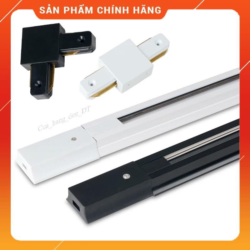 ĐÈN RỌI Thanh Ray 1M Màu Đen, Trắng Đèn Led Chiếu Sáng TC [Den Roi]